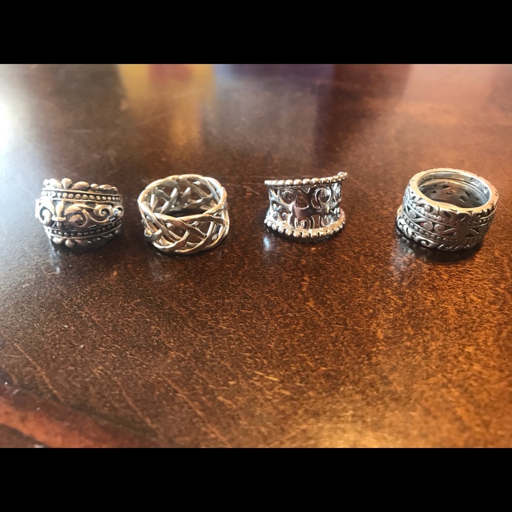Silver rings